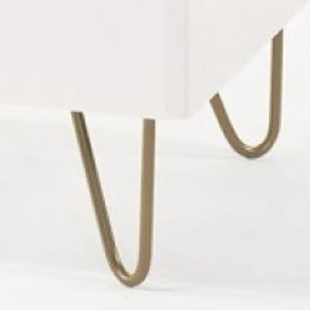 30" White Manufactured Wood Five Drawer Chest HomeRoots