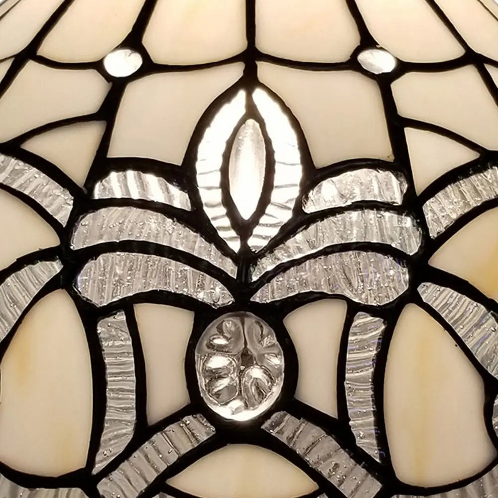 19" Dark Brown Metal Candlestick Table Lamp With White Dome Shade HomeRoots