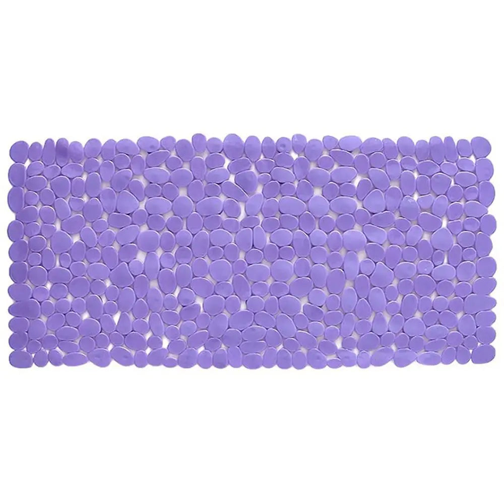 35" Purple Spa Pebbles Non Slip Bathtub Mat HomeRoots