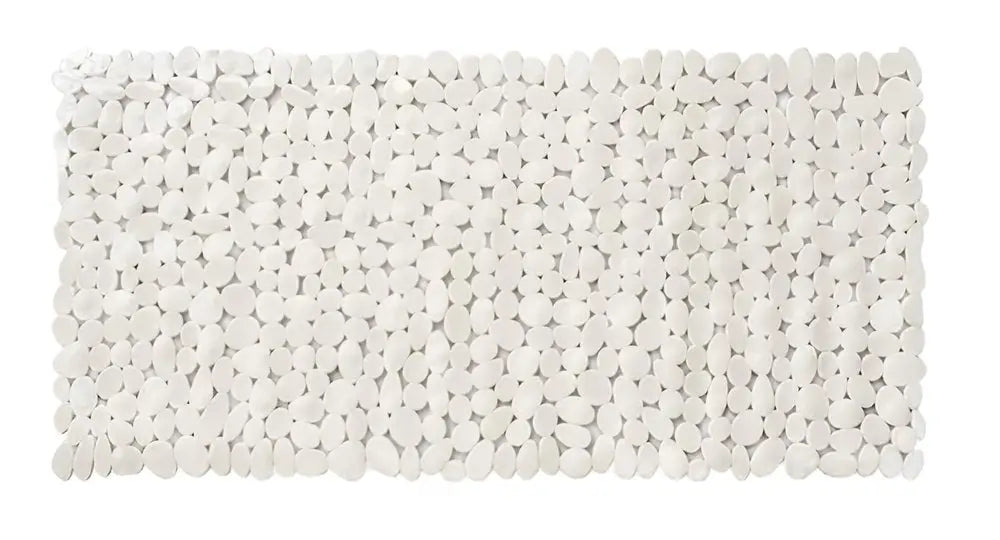 35" Beige Spa Pebbles Non Slip Bathtub Mat HomeRoots