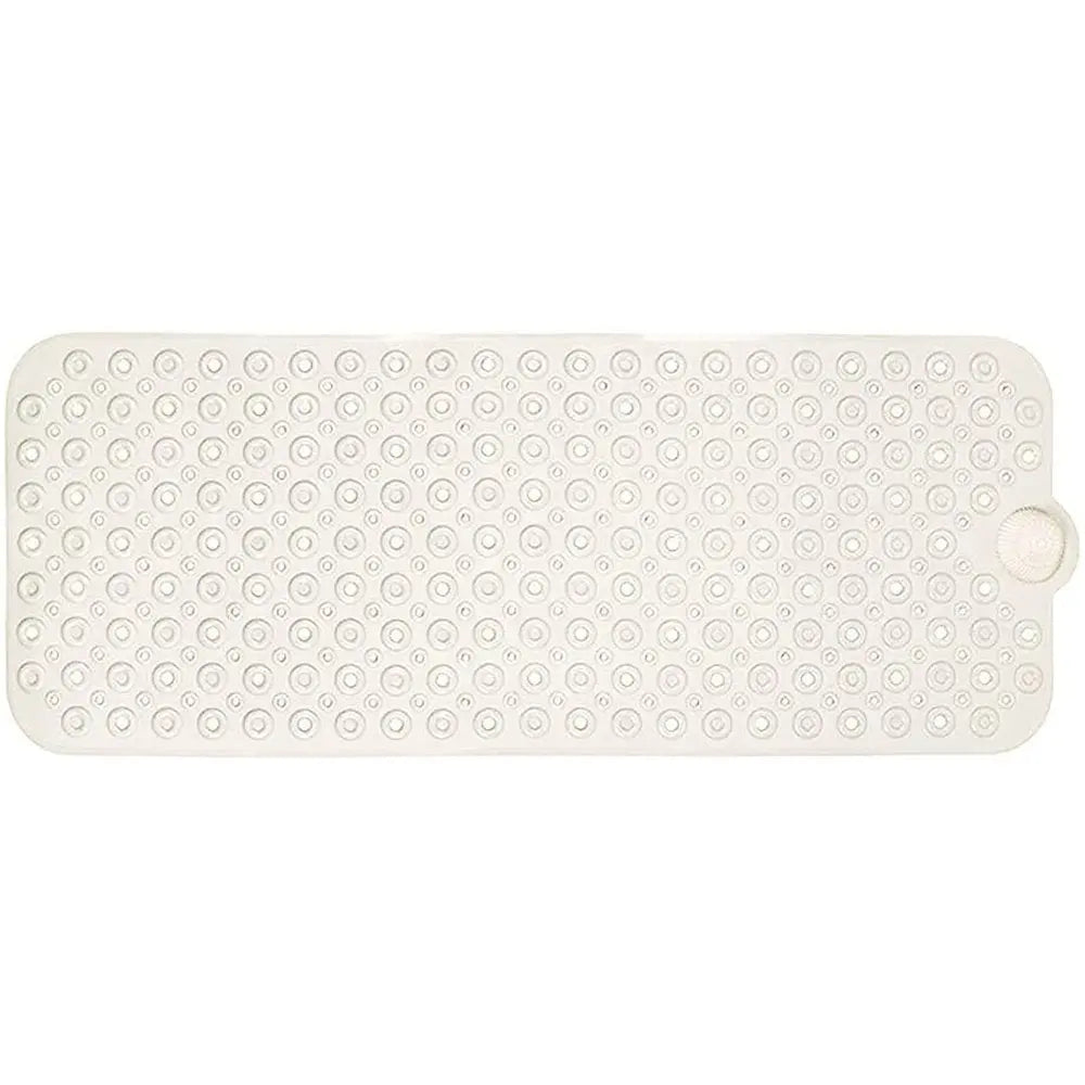 40" Beige Latex Bubbles Non Slip Shower Mat HomeRoots