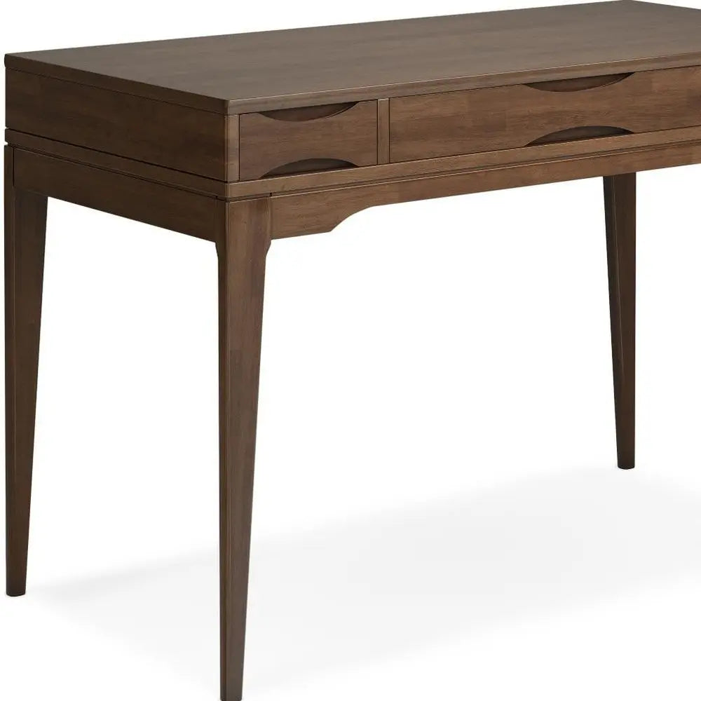 48" Brown Wood Computer Desk - NOBLE HOME INTERIORS