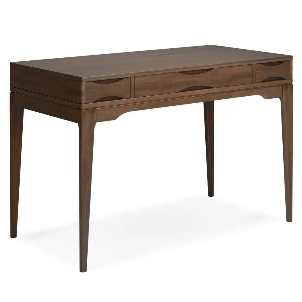 48" Brown Wood Computer Desk - NOBLE HOME INTERIORS