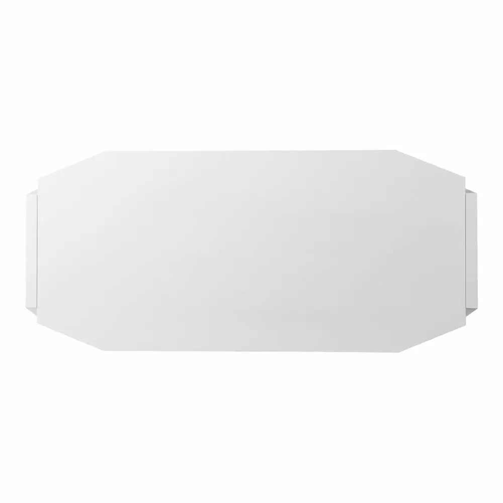 48" White Writing Desk With Two Drawers - NOBLE HOME INTERIORS