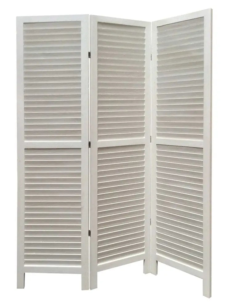 48 X 67 Black Wood Shutter - Screen - NOBLE HOME INTERIORS