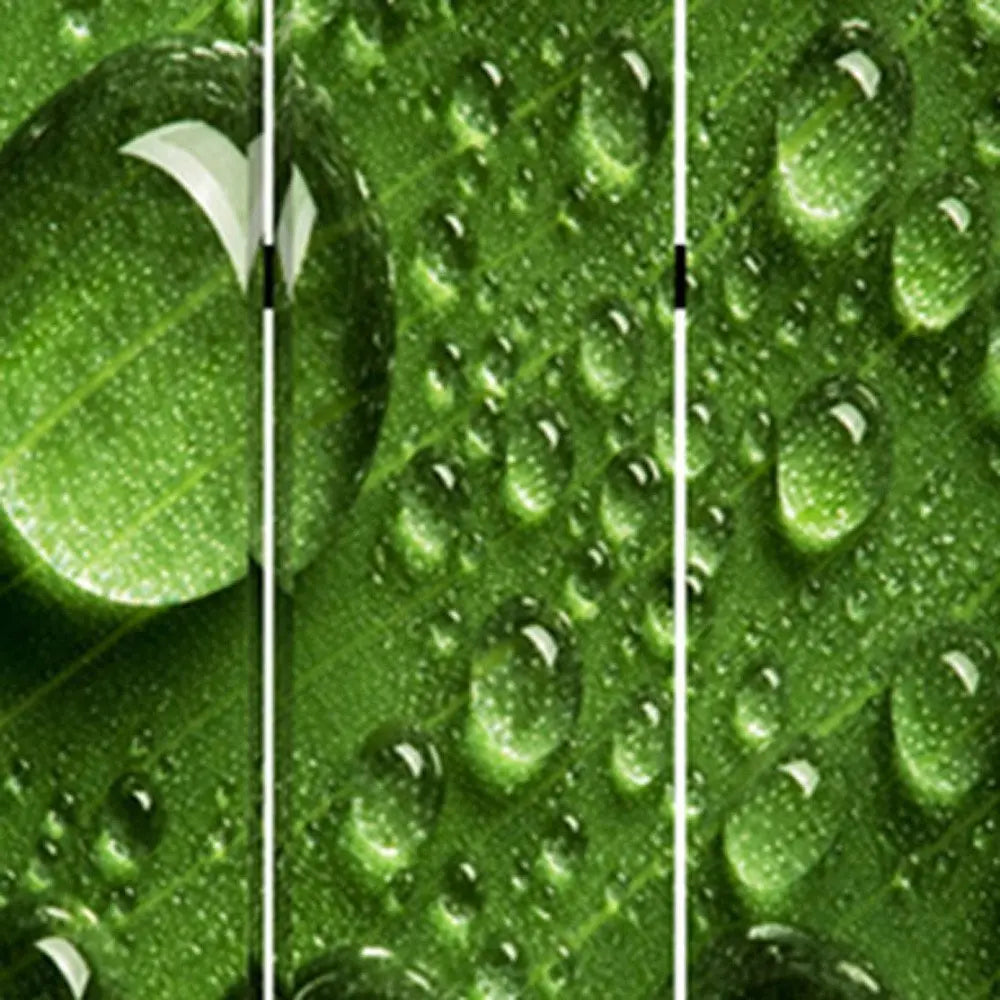 48" X 72" Multi Color Wood Canvas Rain Screen - NOBLE HOME INTERIORS