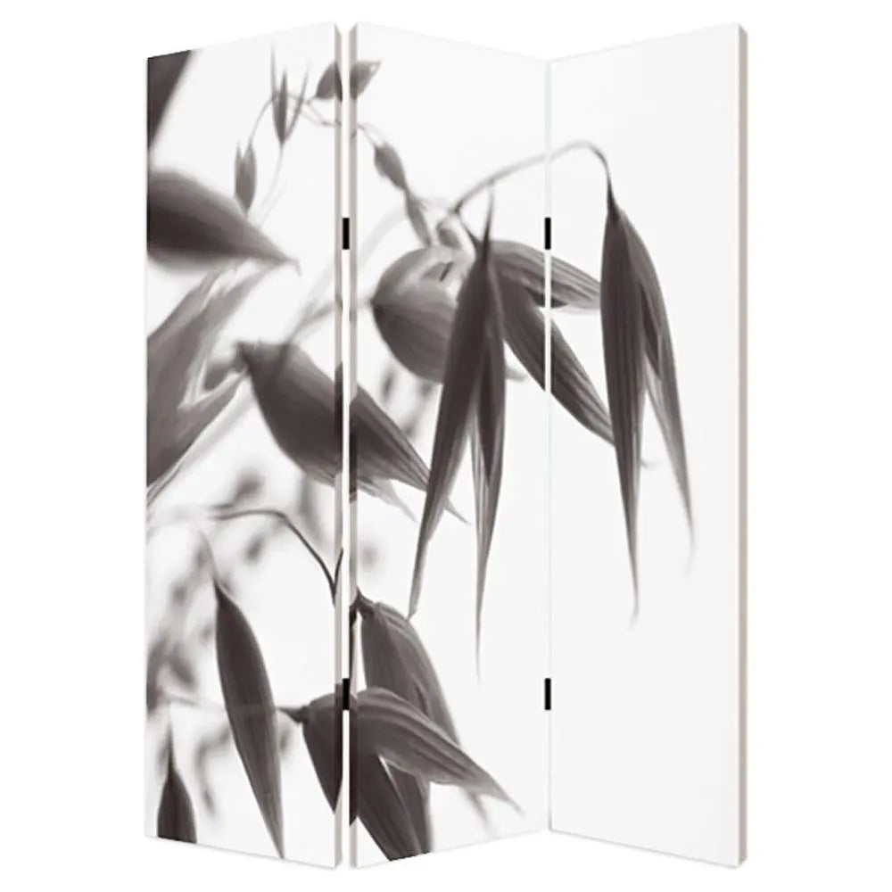 48" X 72" Multi Color Wood Canvas Screen - NOBLE HOME INTERIORS