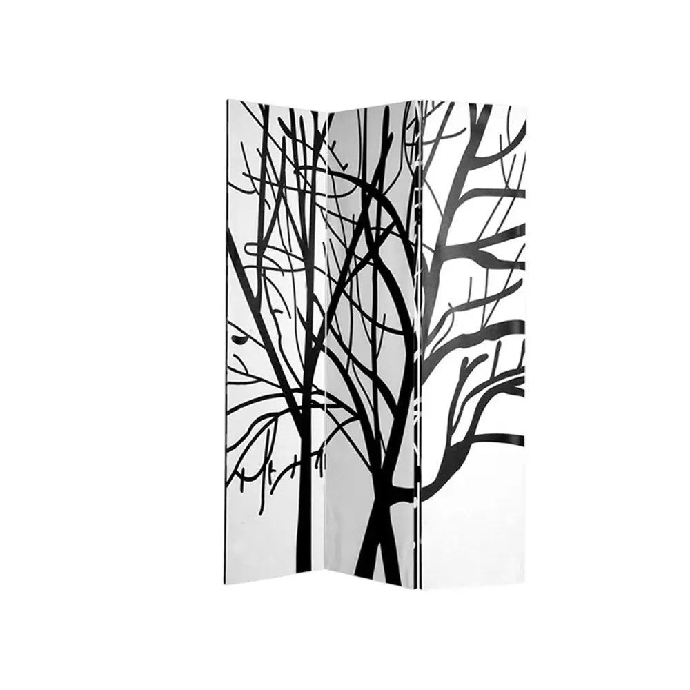 48" X 72" Multi Color Wood Canvas Tranquillity Screen - NOBLE HOME INTERIORS