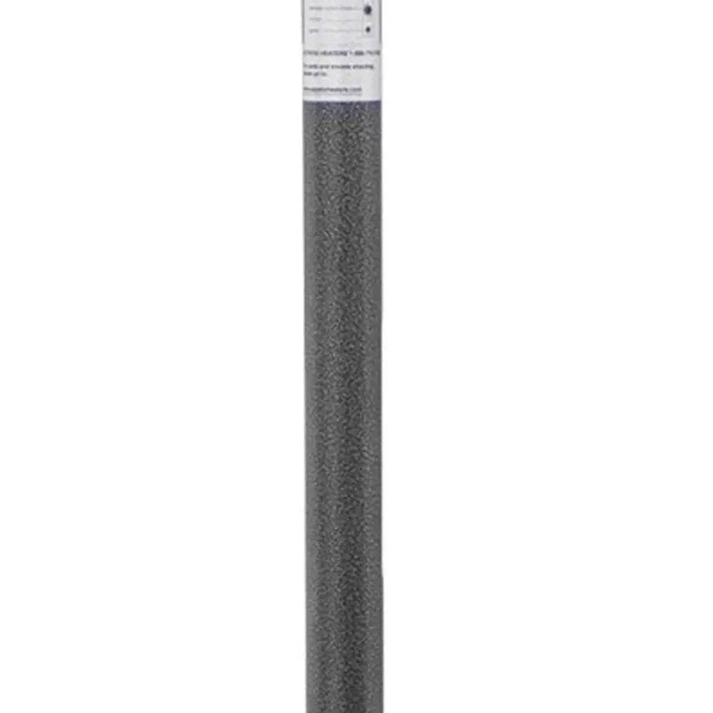 48000 BTU Silver Steel Propane Cylindrical Pole Standing Patio Heater - NOBLE HOME INTERIORS