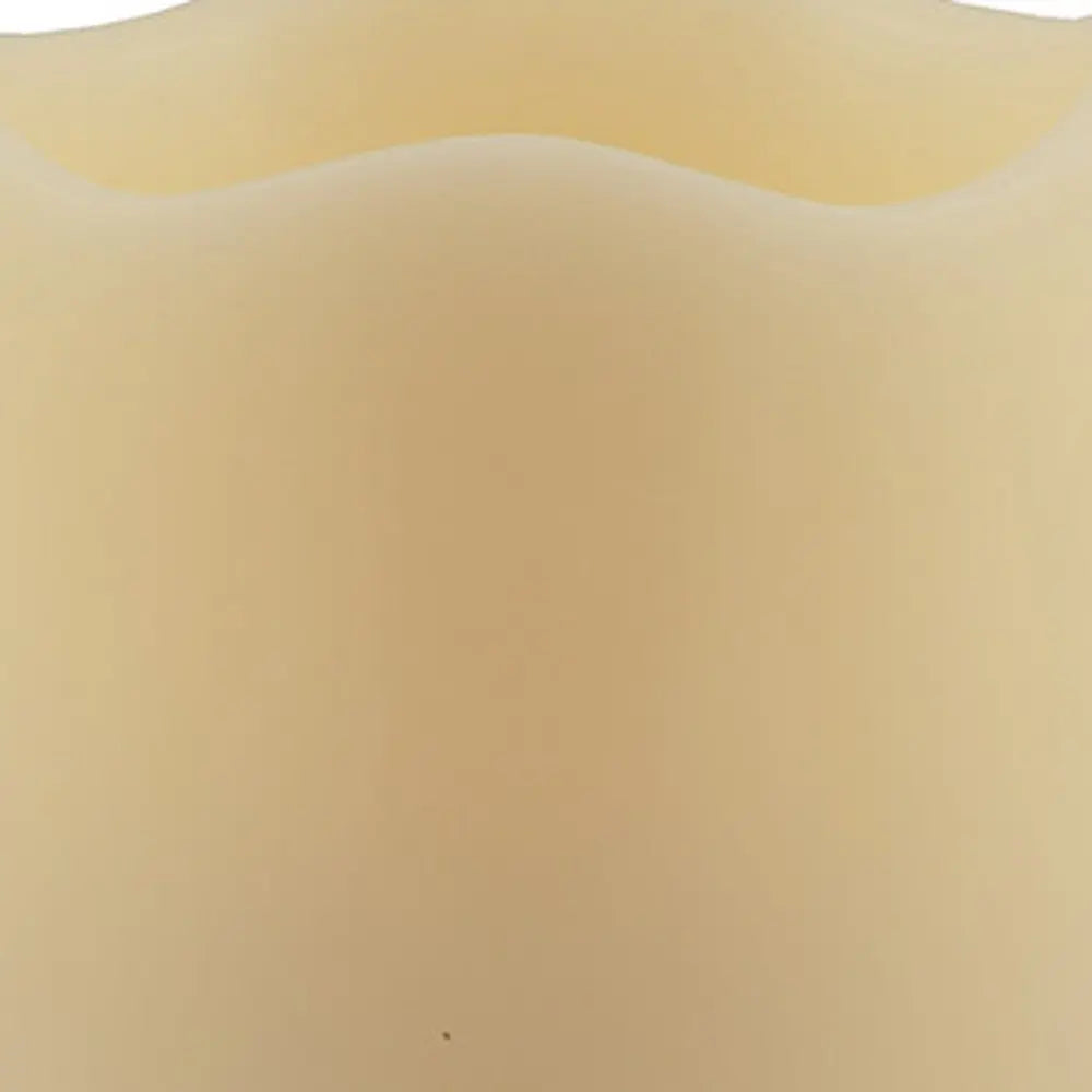 5" Ivory Flameless Pillar Candle - NOBLE HOME INTERIORS