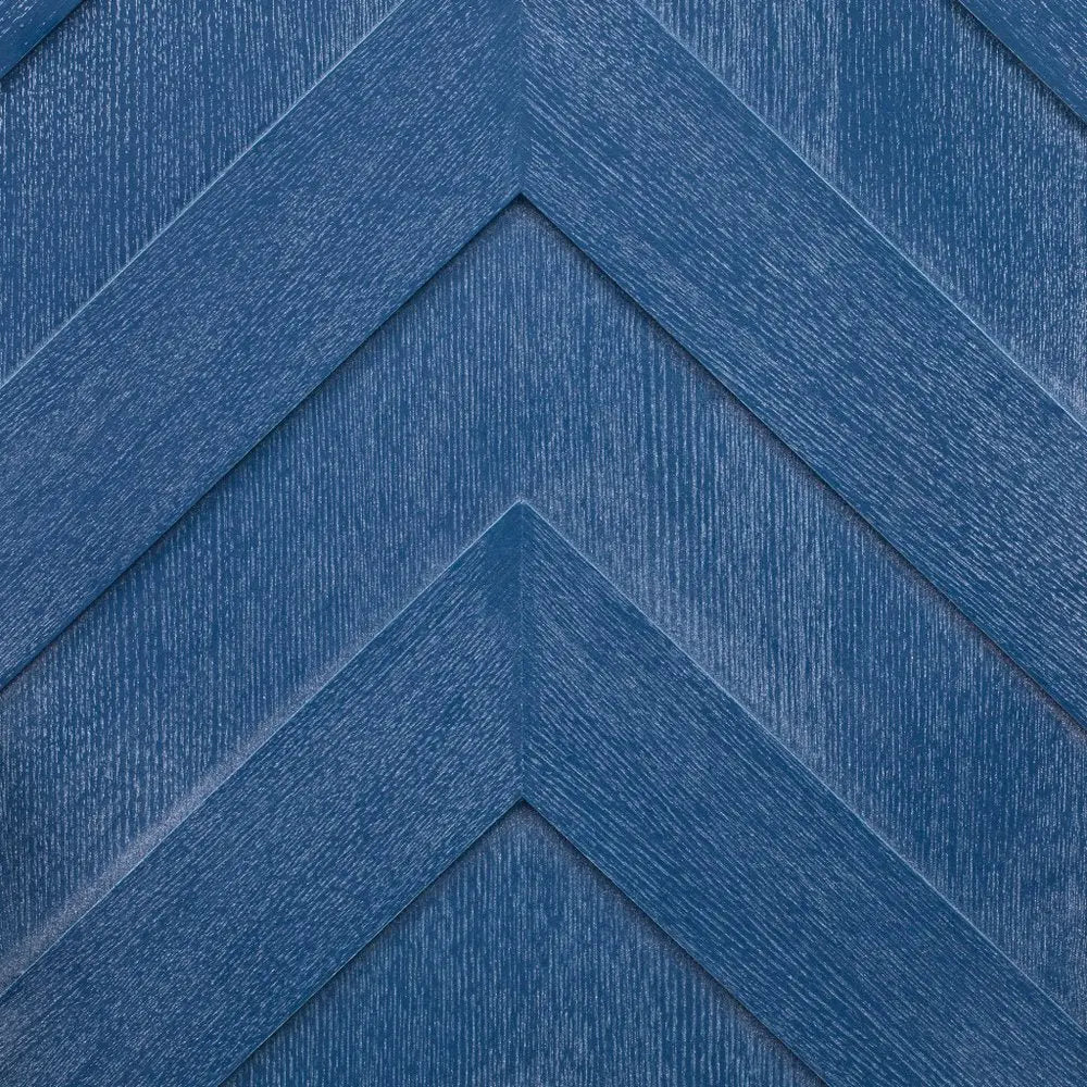 51" Blue Wood Barn Door Rolling Kitchen Island - NOVA HOME FURNITURE