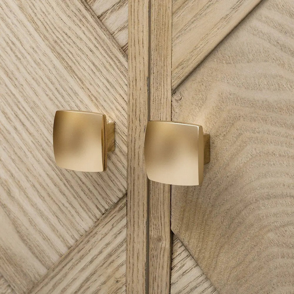 51" Natural Wood Barn Door Rolling Kitchen Island - NOVA HOME FURNITURE