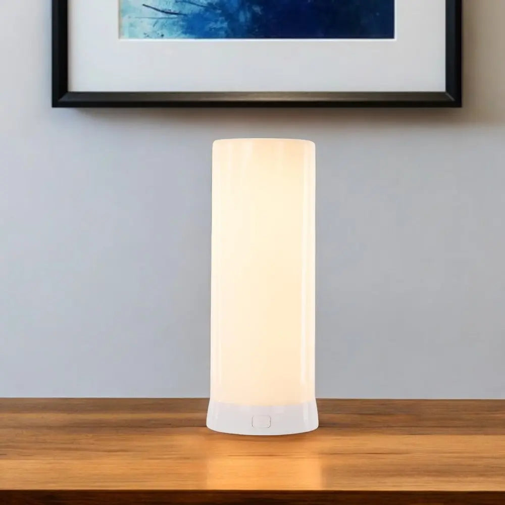 8" Orange Flameless Designer Candle HomeRoots