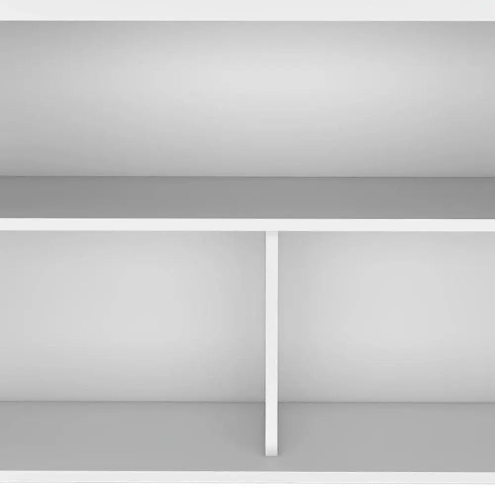 41" Dark Brown and White Wood Kitchen Island Set With Storage HomeRoots