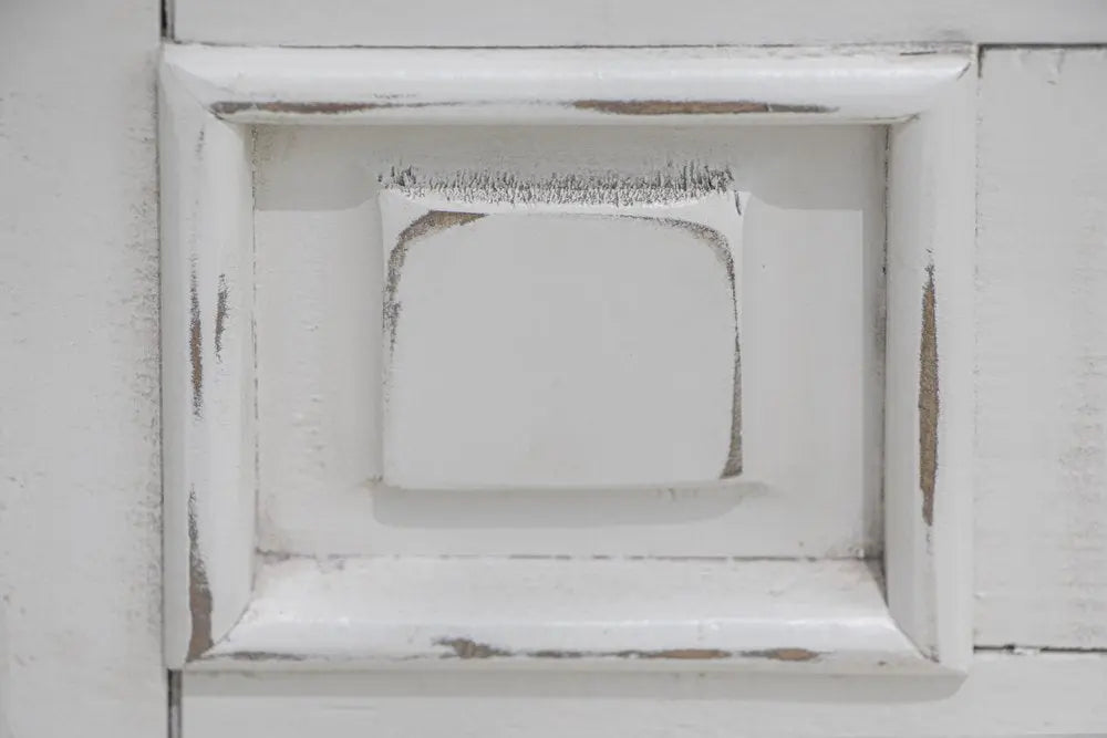 69" White Solid Wood Six Drawer Triple Dresser HomeRoots