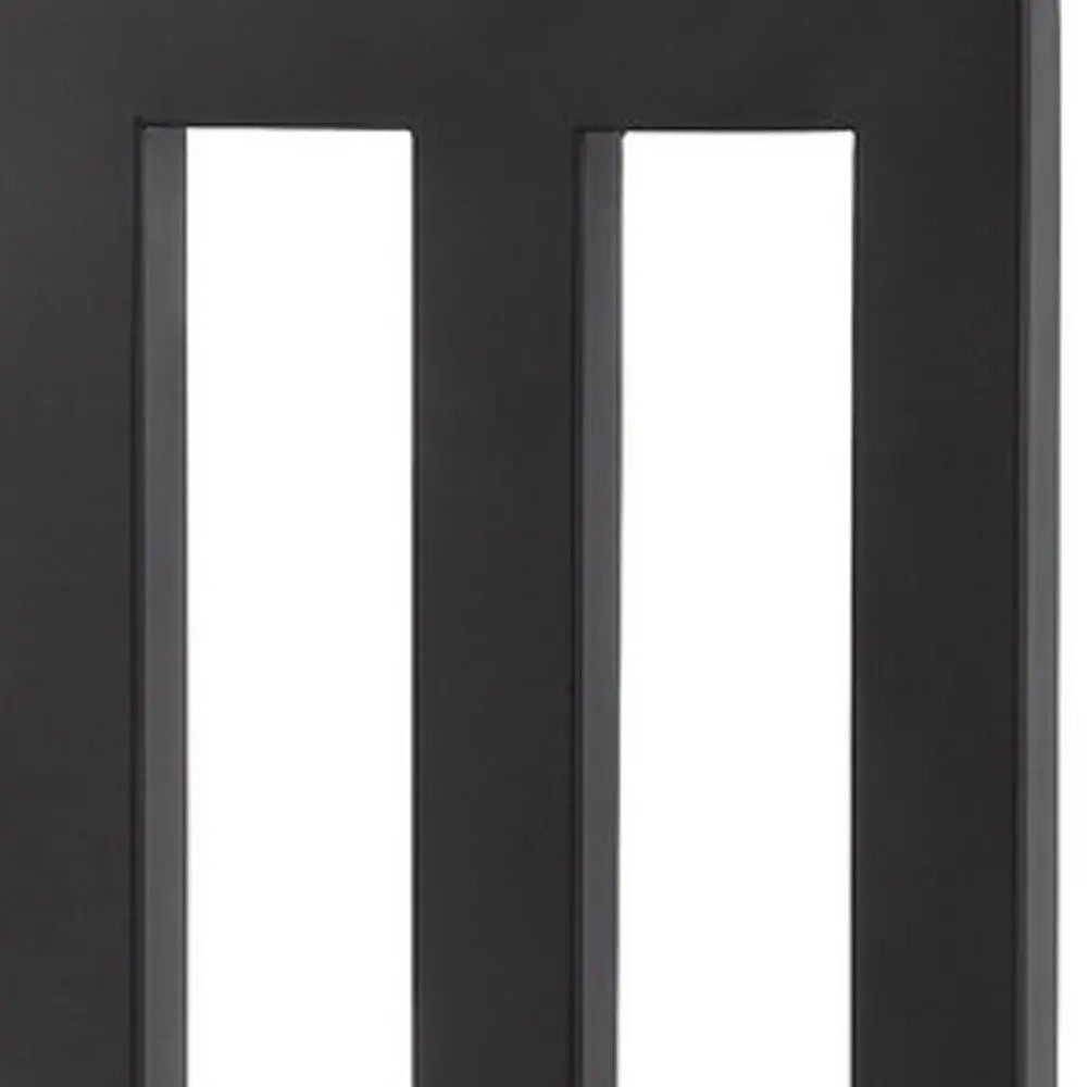 30" Black Metal USB Table Lamp With White Shade HomeRoots