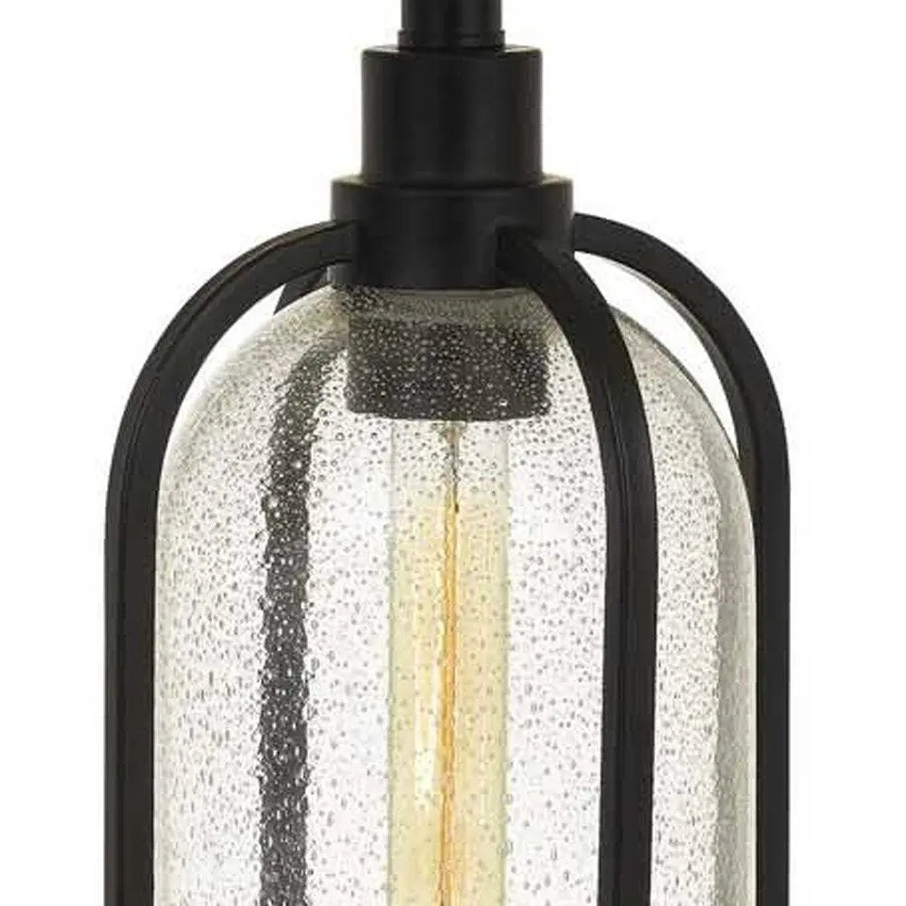 27" Brown Metal Two Light Globe Table Lamp With Eggshell Empire Shade HomeRoots