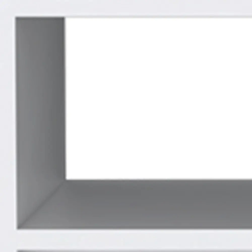 20" White Wood One Drawer Nightstand HomeRoots