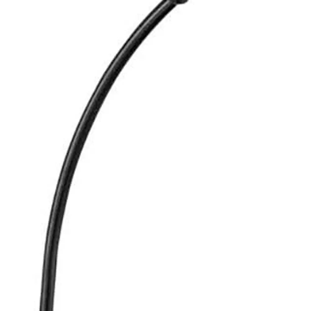 62" Black Tray Table Floor Lamp With Brown Empire Shade HomeRoots