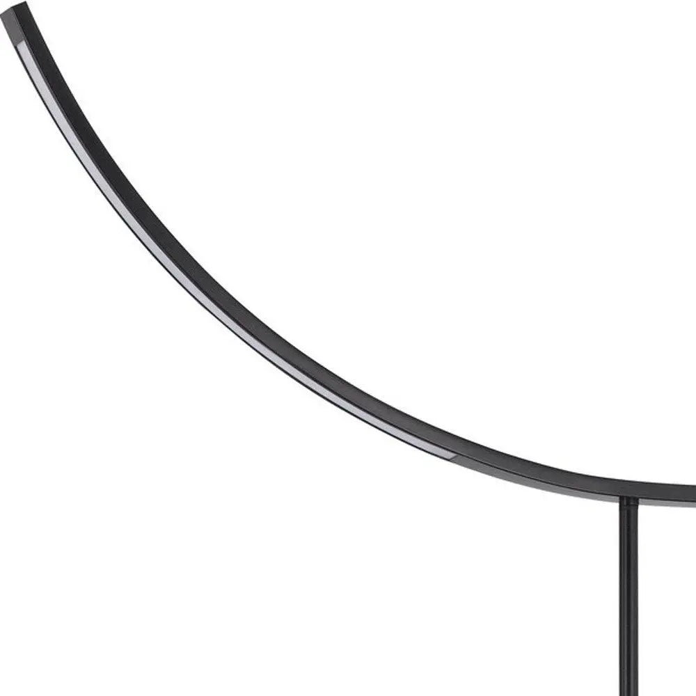 74" Bronze Adjustable Led Traditional Shaped Floor Lamp HomeRoots