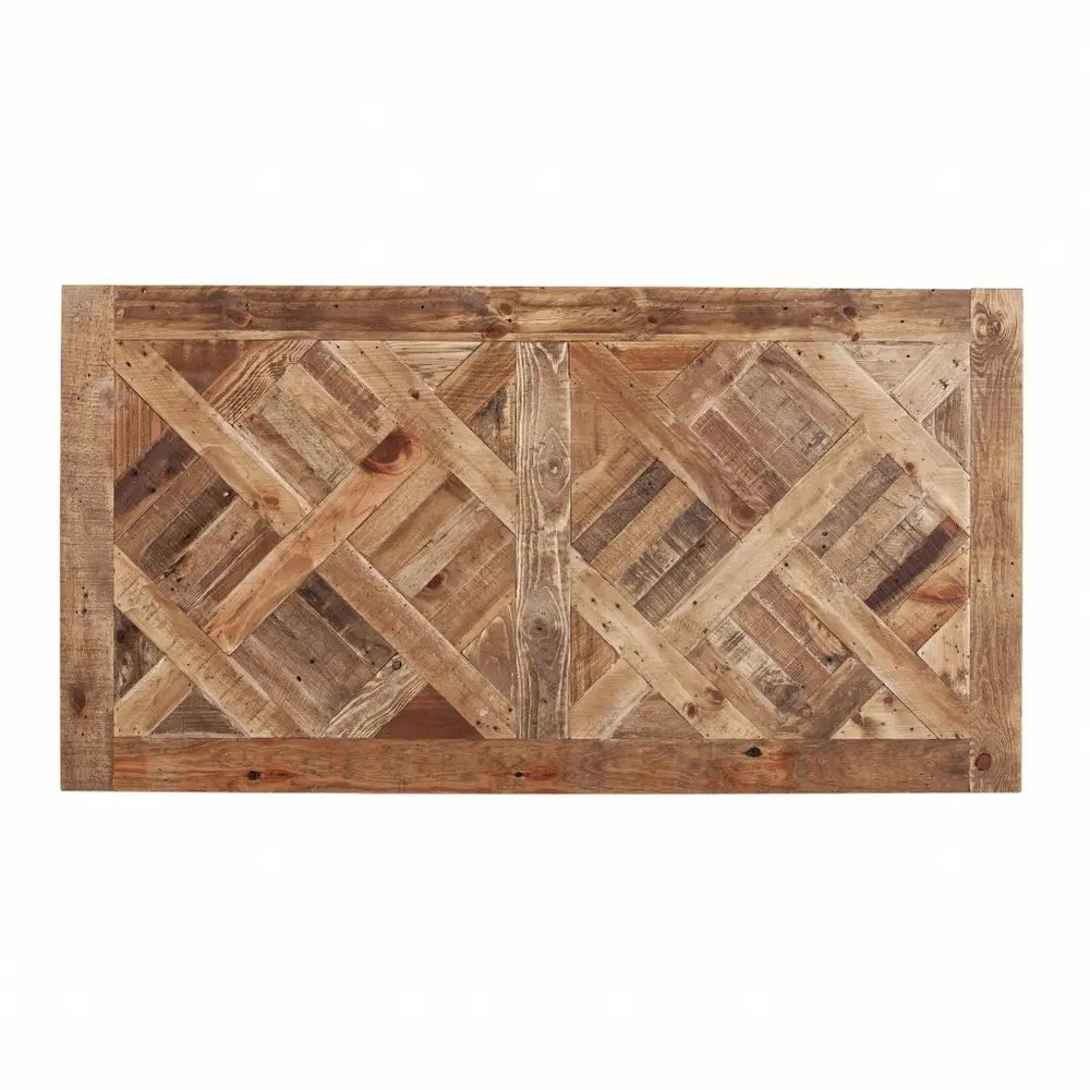 53" Natural And Black Writing Desk - NOBLE HOME INTERIORS