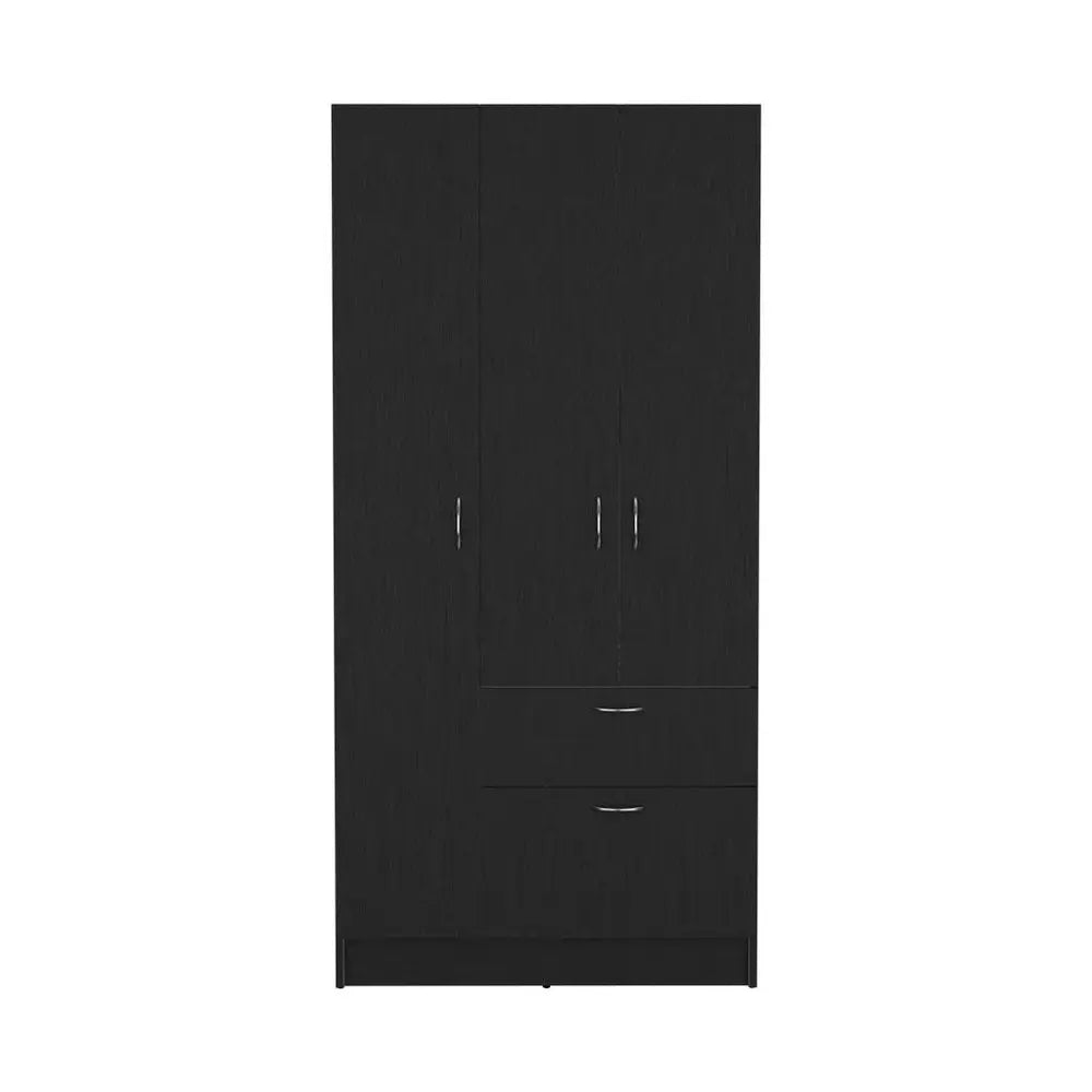 Two Piece Brown and Black Bedroom Set HomeRoots