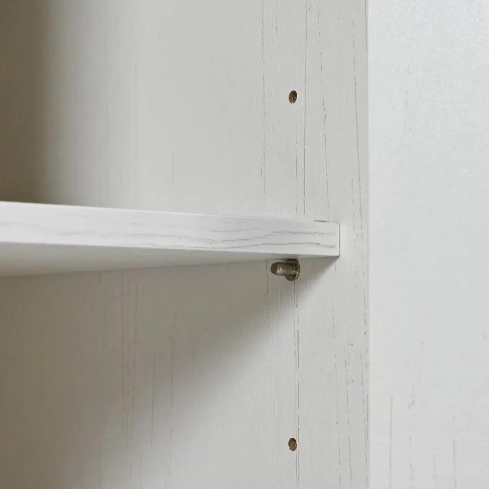 54" White Wood Barn Door Rolling Kitchen Island With USB - NOVA HOME FURNITURE