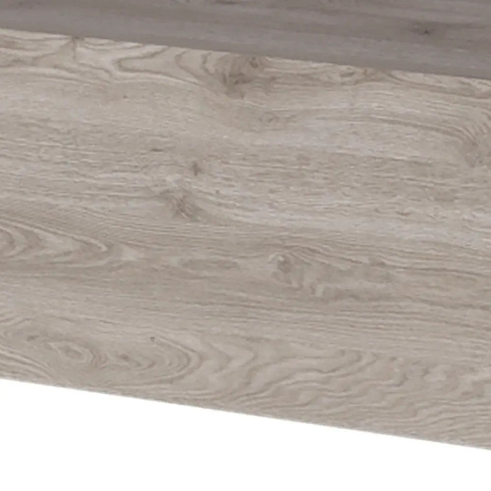 5" Gray Wood One Drawer Floating Nightstand HomeRoots