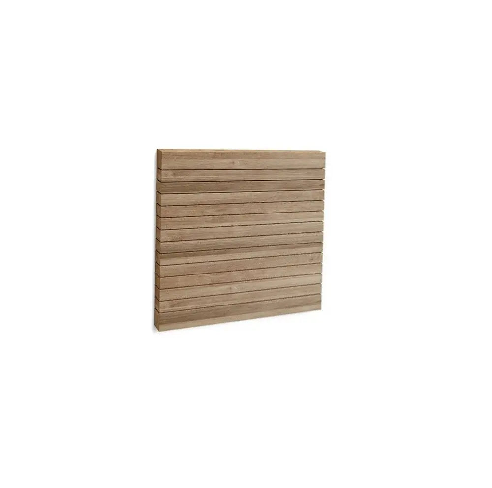 Natural Teak 20" Square Shower Mat HomeRoots