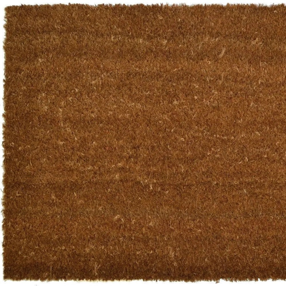 24" X 36" Brown Coir Outdoor Door Mat HomeRoots