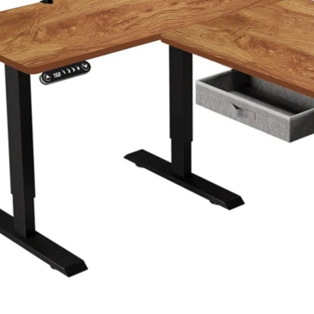 45" Adjustable White Standing Desk HomeRoots