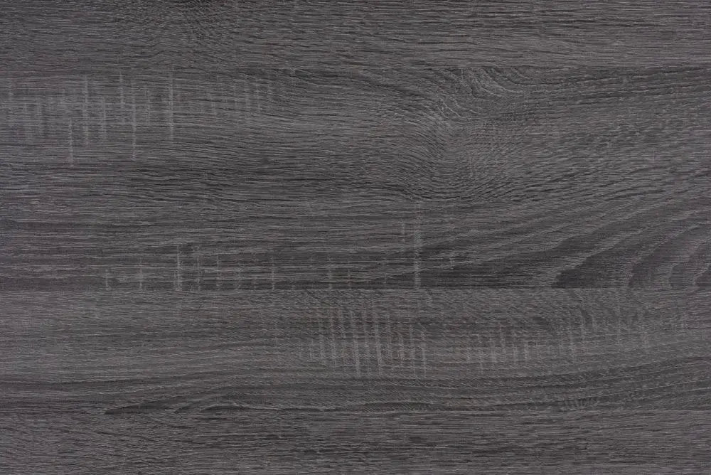 58" Black And Gray Wood Six Drawer Double Dresser HomeRoots