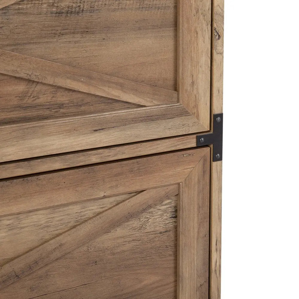 30" Oak Wood Two Drawers Filing Cabinet HomeRoots