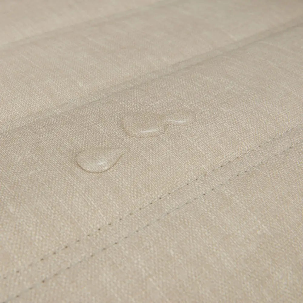 Beige and Black Adjustable Height Swivel Rolling Office Chair HomeRoots