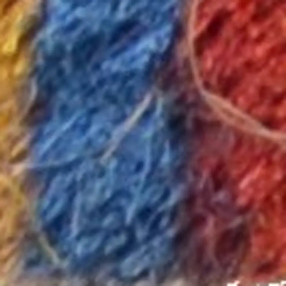 18" X 47" Blue and Green Coir Striped Outdoor Door Mat HomeRoots