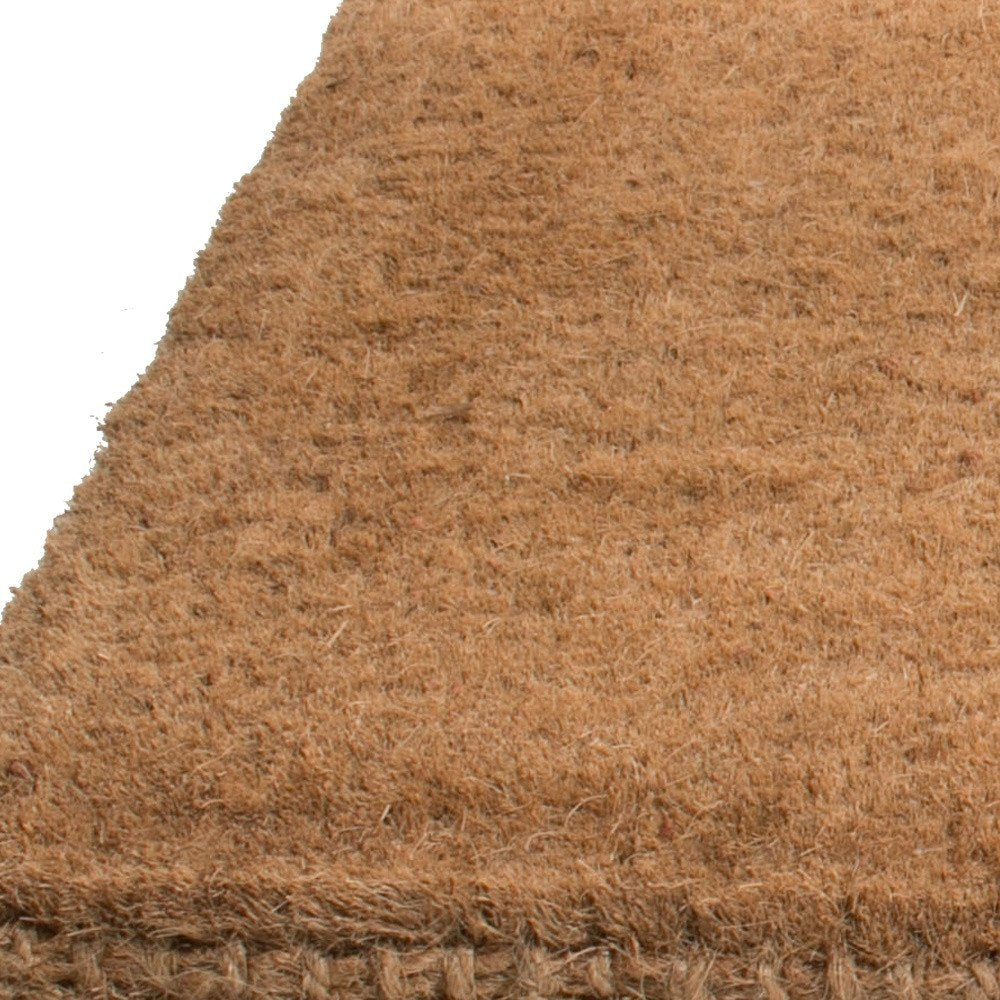 18" X 30" Brown Coir Outdoor Door Mat