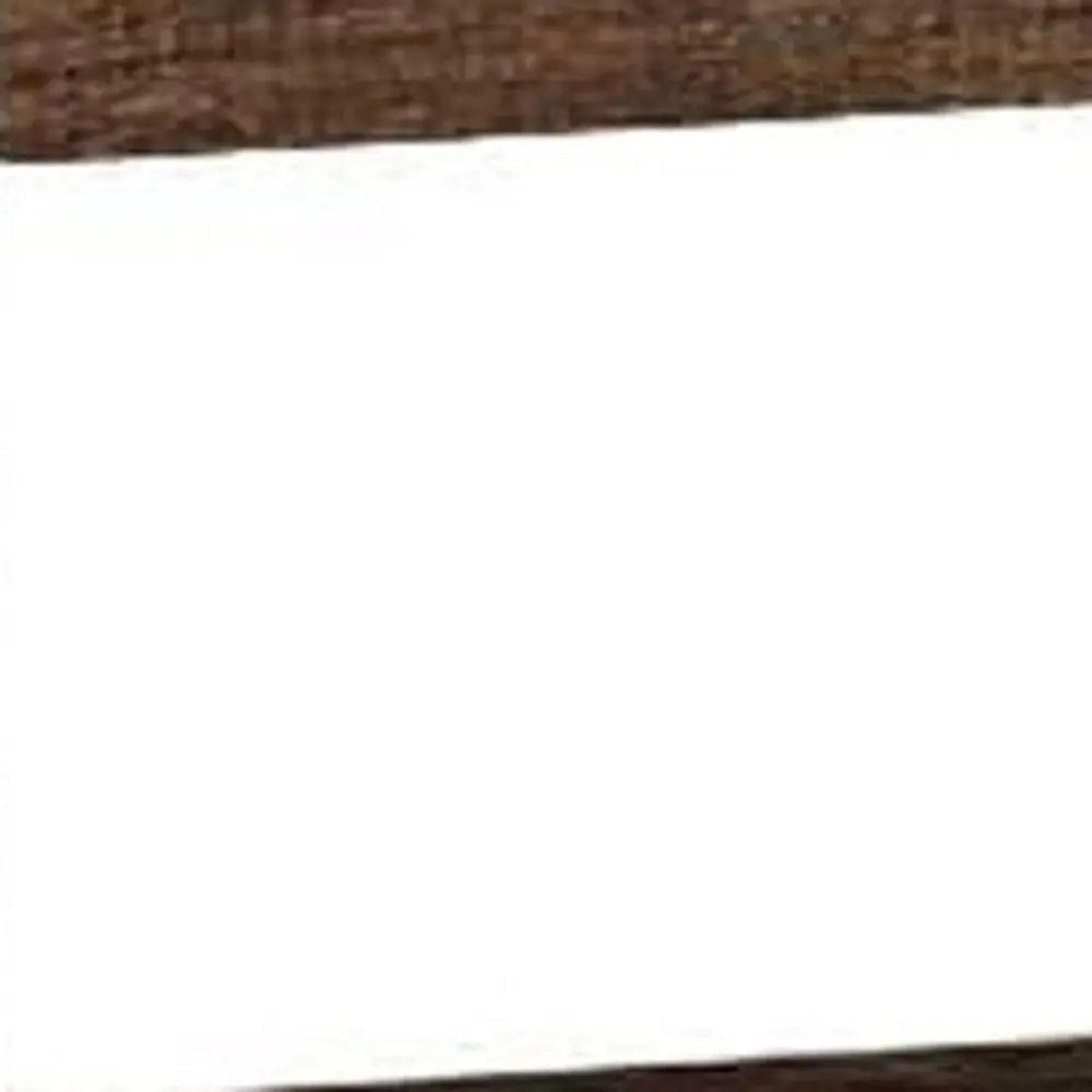 59" Brown and Black Cabinet Enclosed Storage TV Stand - NOVA HOME FURNITURE