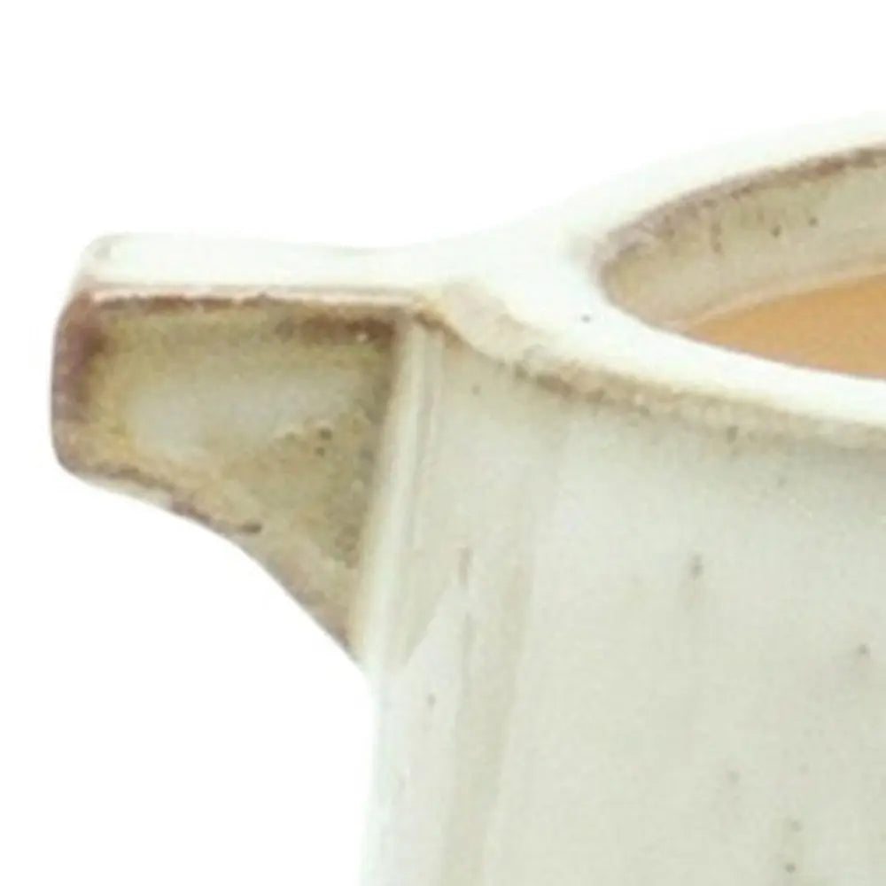 6" Gray Clay Round Pot Planter - NOBLE HOME INTERIORS