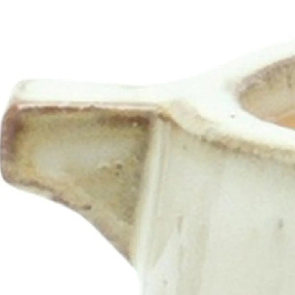 6" Gray Clay Round Pot Planter - NOBLE HOME INTERIORS