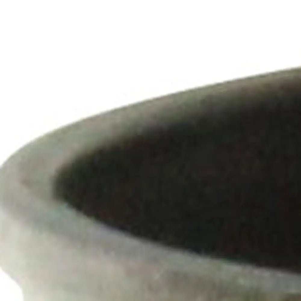 6" Gray Recycled Plastic Indoor Outdoor Round Pot Planter - NOBLE HOME INTERIORS