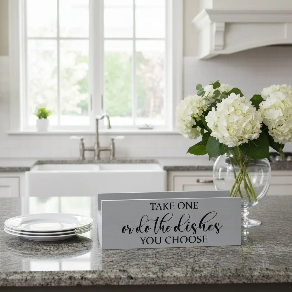 6" Gray Wood Desk Organizer - NOBLE HOME INTERIORS