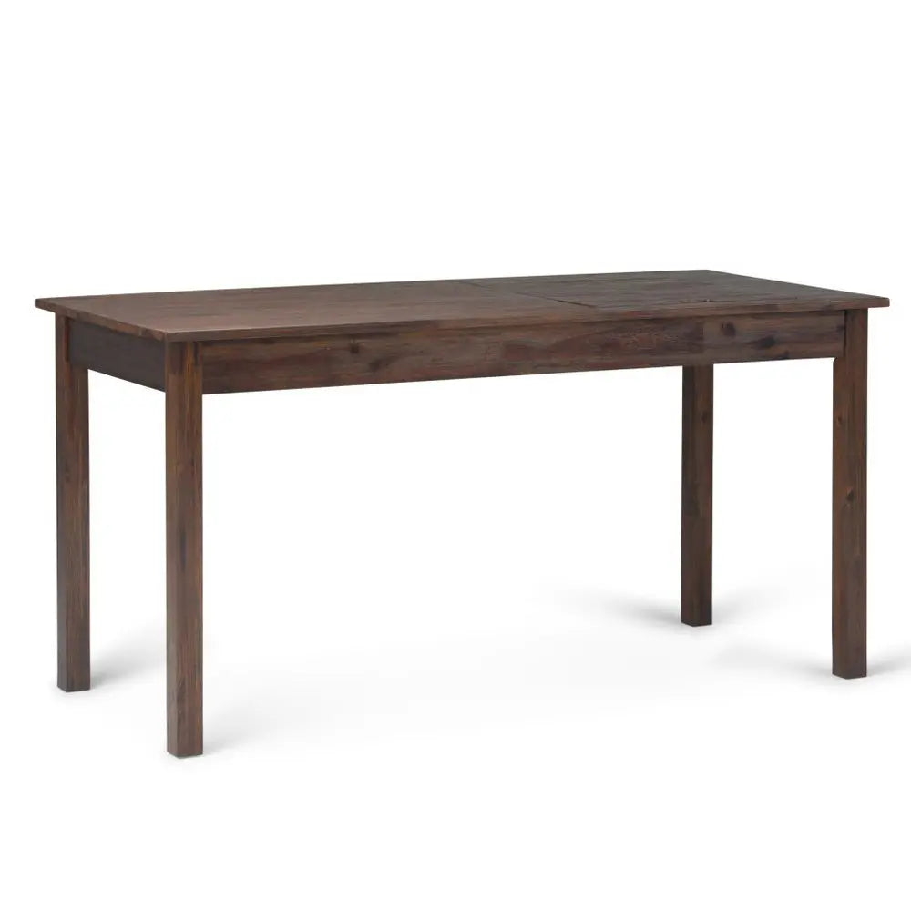 60" Brown Wood Computer Desk - NOBLE HOME INTERIORS