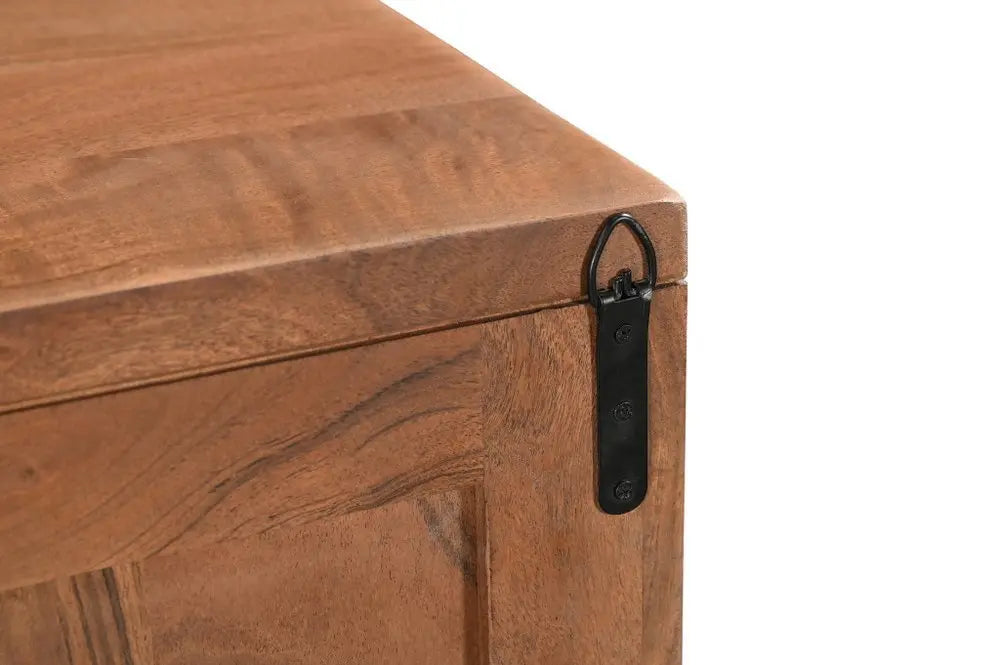 60" Natural Live Edge Solid Wood Six Drawer Double Dresser - NOBLE HOME INTERIORS