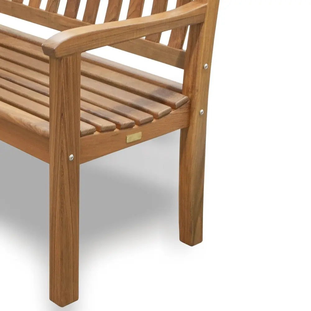 60" Teak Solid Wood Garden Bench - NOBLE HOME INTERIORS