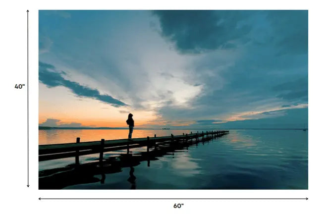 60 X 1 X 40 Acrylic Painting - NOBLE HOME INTERIORS