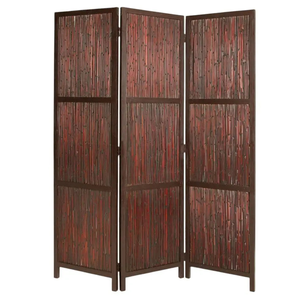 60" X 72" Cherry Wood Screen - NOBLE HOME INTERIORS
