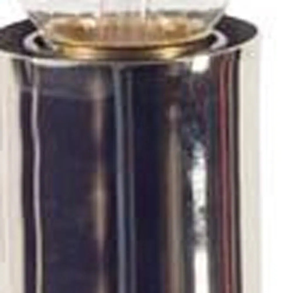 18" Unfinished Metal Round Bedside Lamp HomeRoots