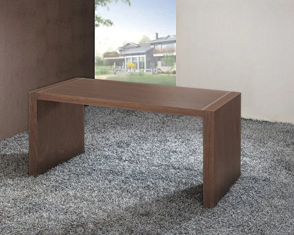 62" Brown Wood Computer Desk - NOVA HOME FURNITURE