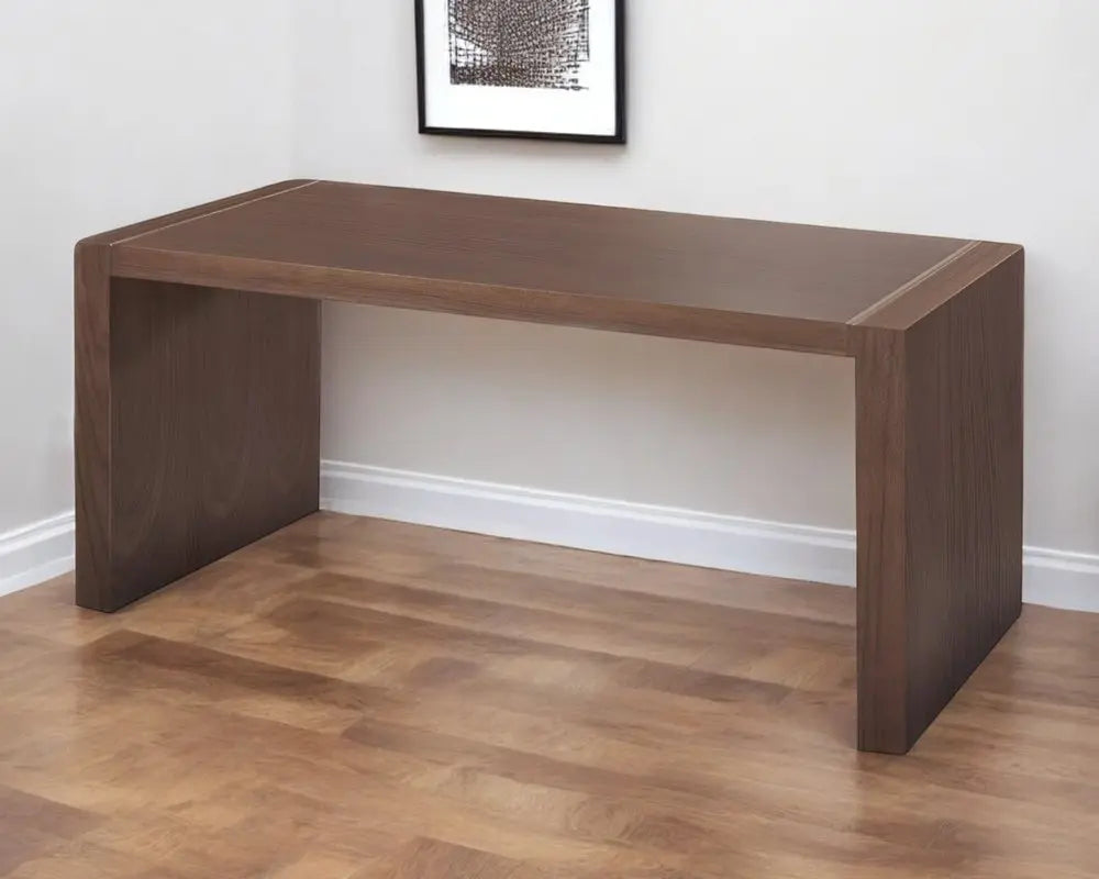 62" Brown Wood Computer Desk - NOVA HOME FURNITURE