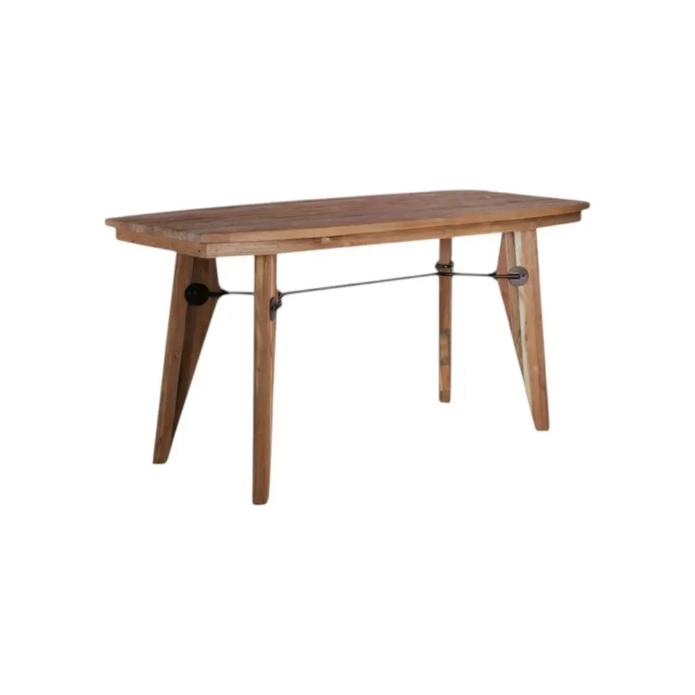 63" Natural Reclaimed Wood Writing Desk - NOBLE HOME INTERIORS